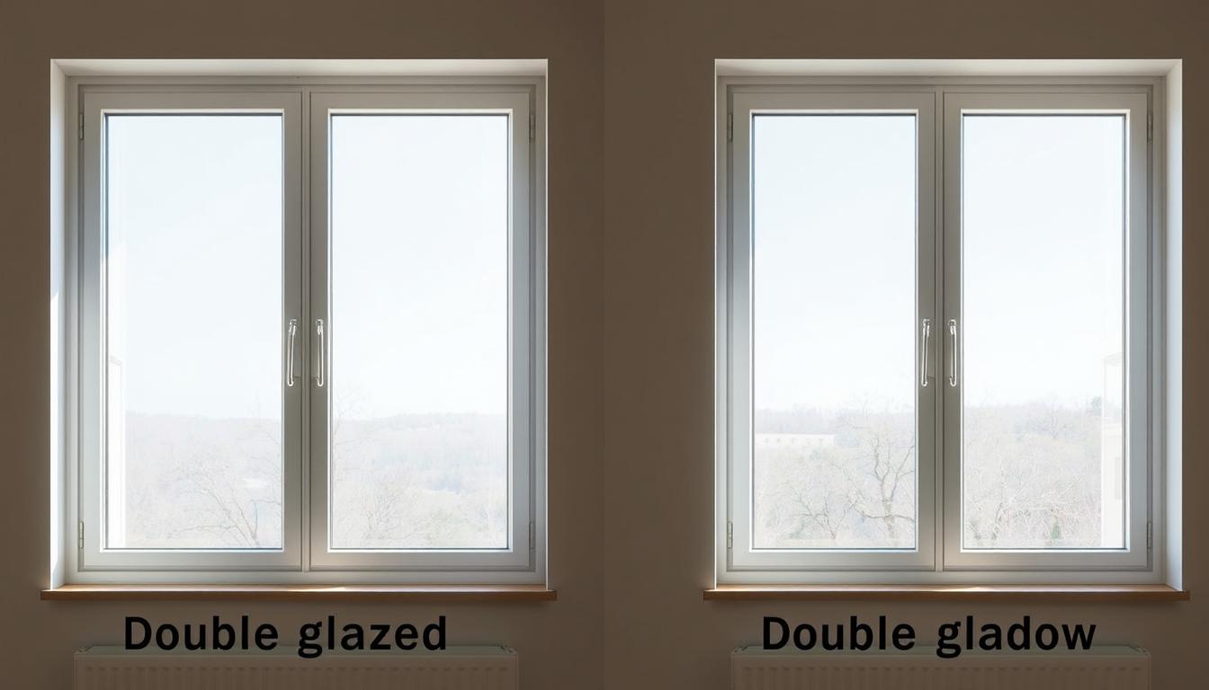double glazed window vs double pane
