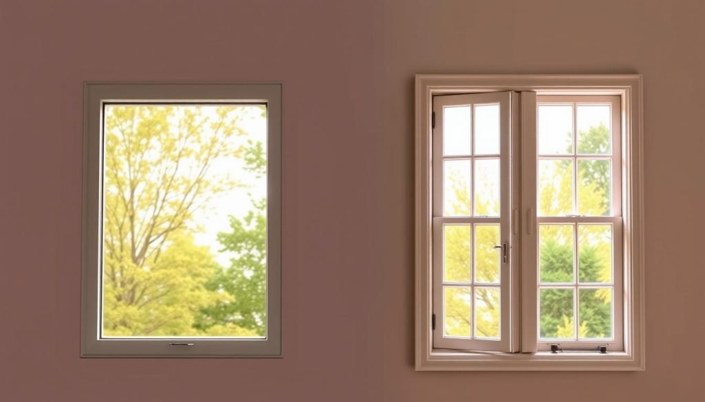 flush windows vs casement
