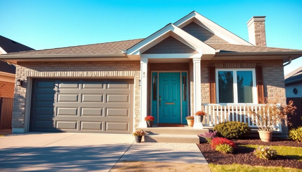 garage door color coordination