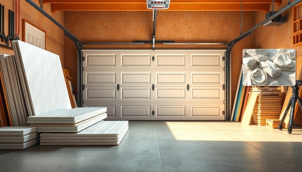 garage door insulation types