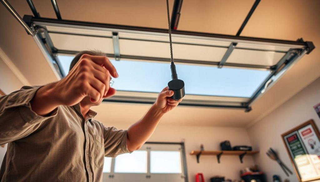 garage door manual operation