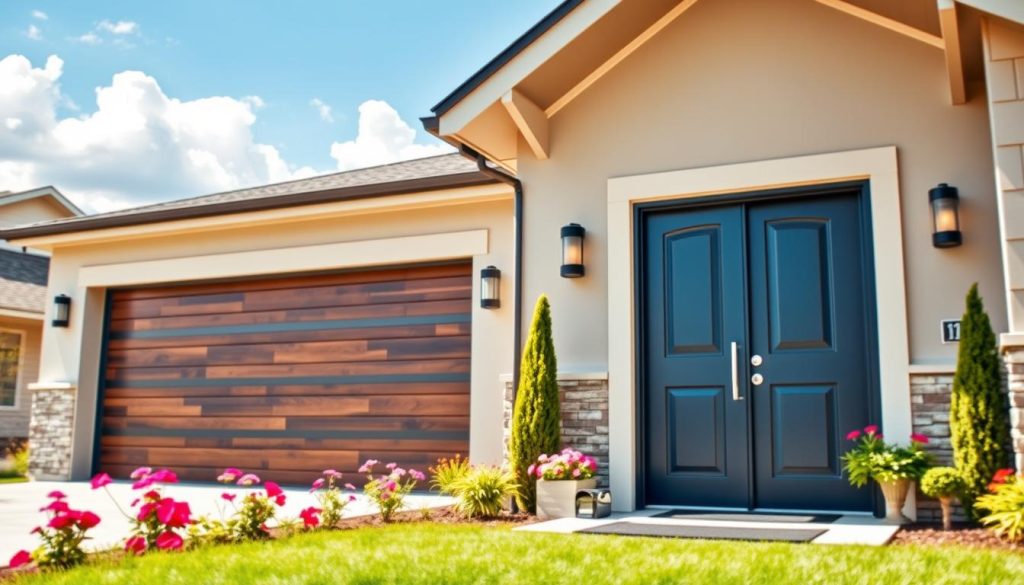 garage door style coordination