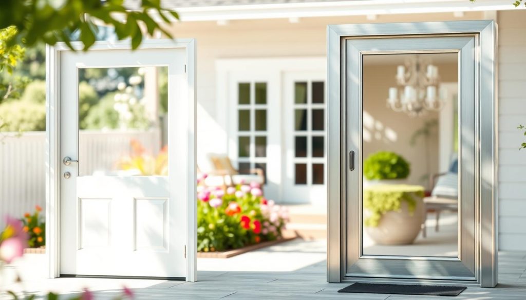 patio door materials comparison