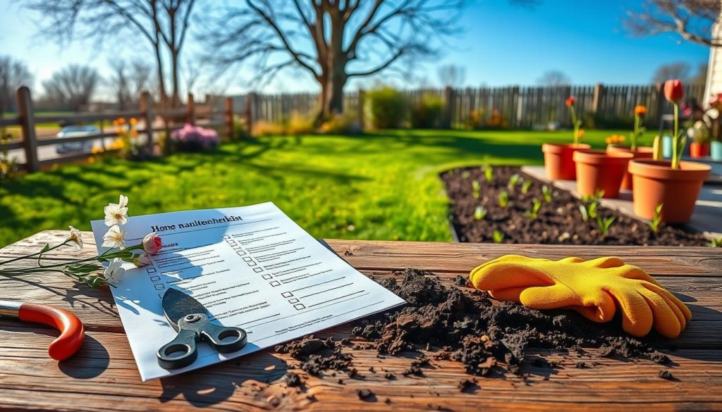 spring home maintenance list