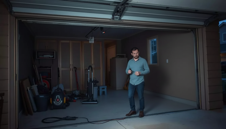 why garage door opens by itself