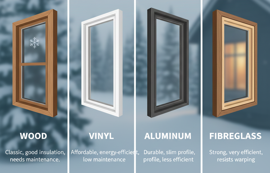 best window frame material