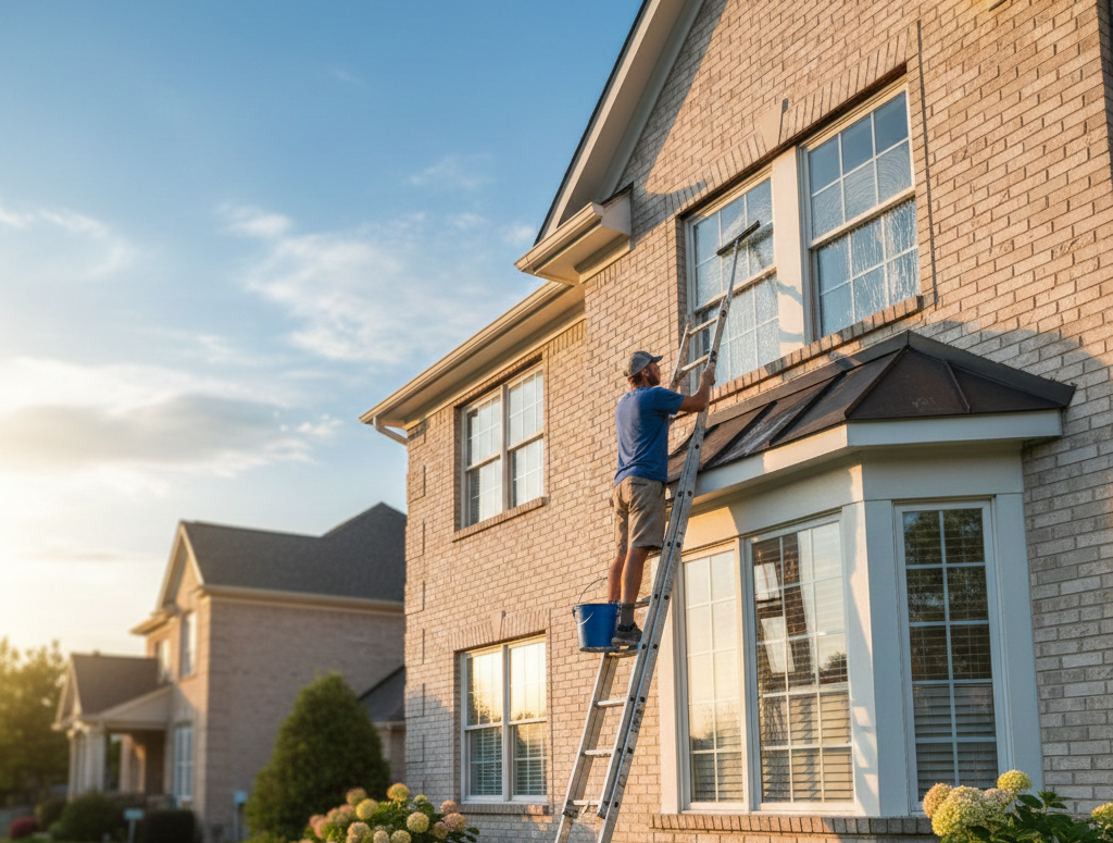 best way to clean windows