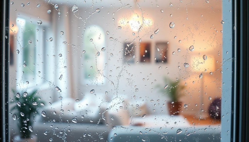 double pane window condensation