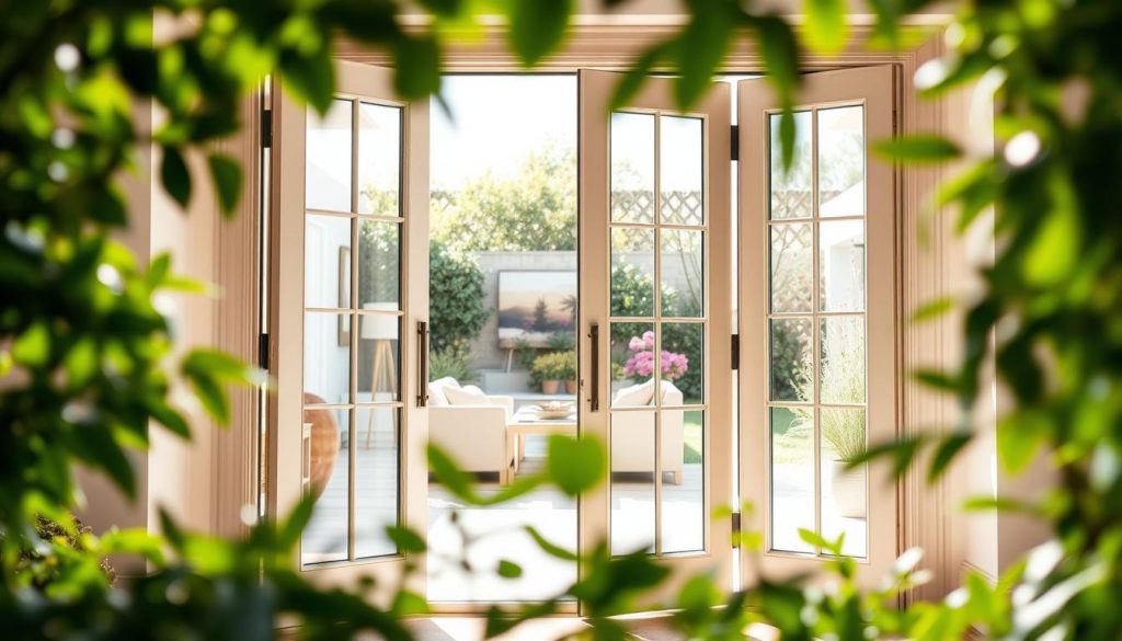 energy efficient vinyl French doors