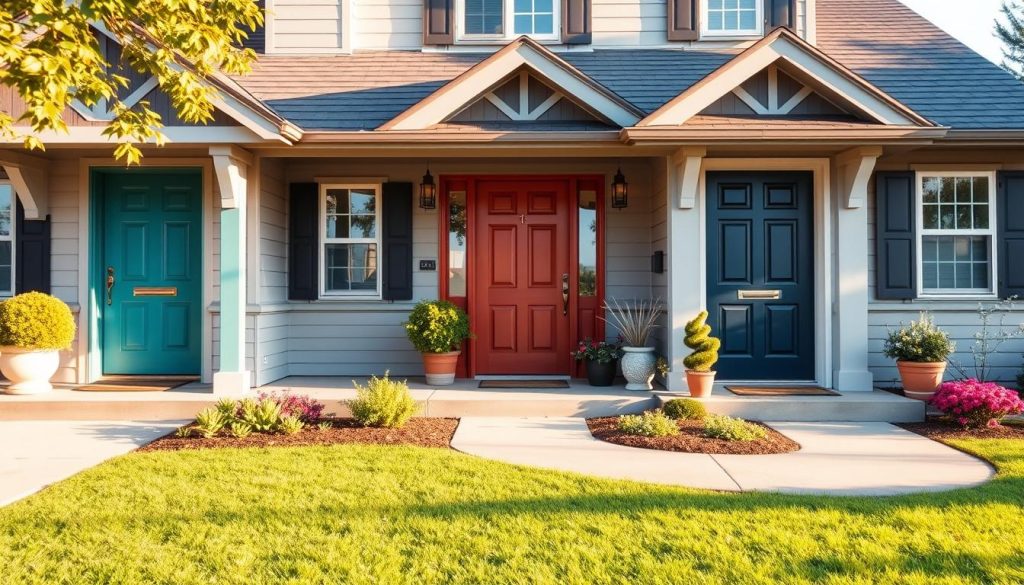 exterior door color schemes
