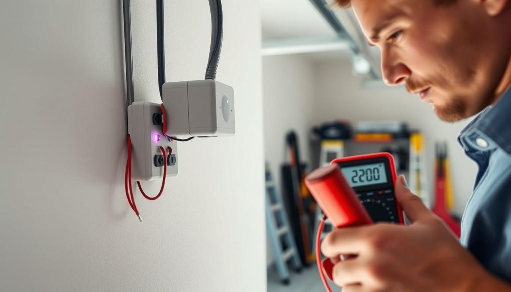 garage door sensor maintenance