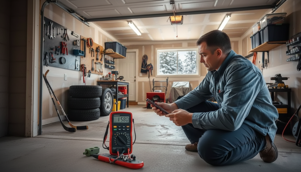 garage door sensor troubleshooting