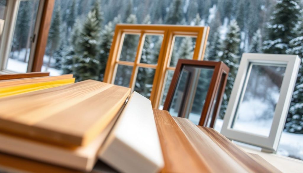 optimal window frame materials