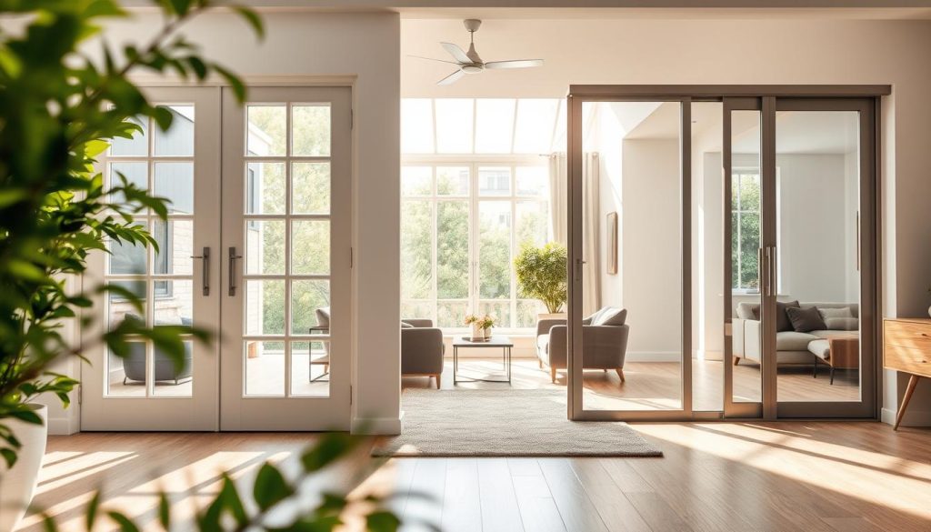 price difference French doors and sliding doors