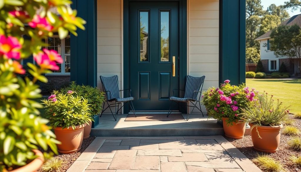 single front door designs