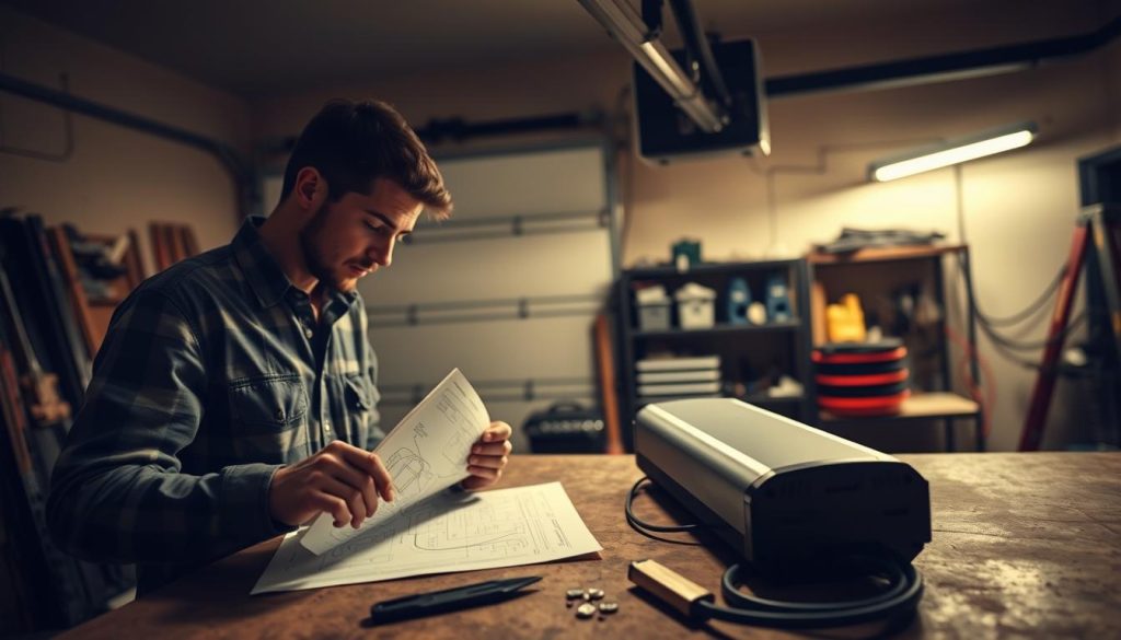 troubleshooting garage door opener installation