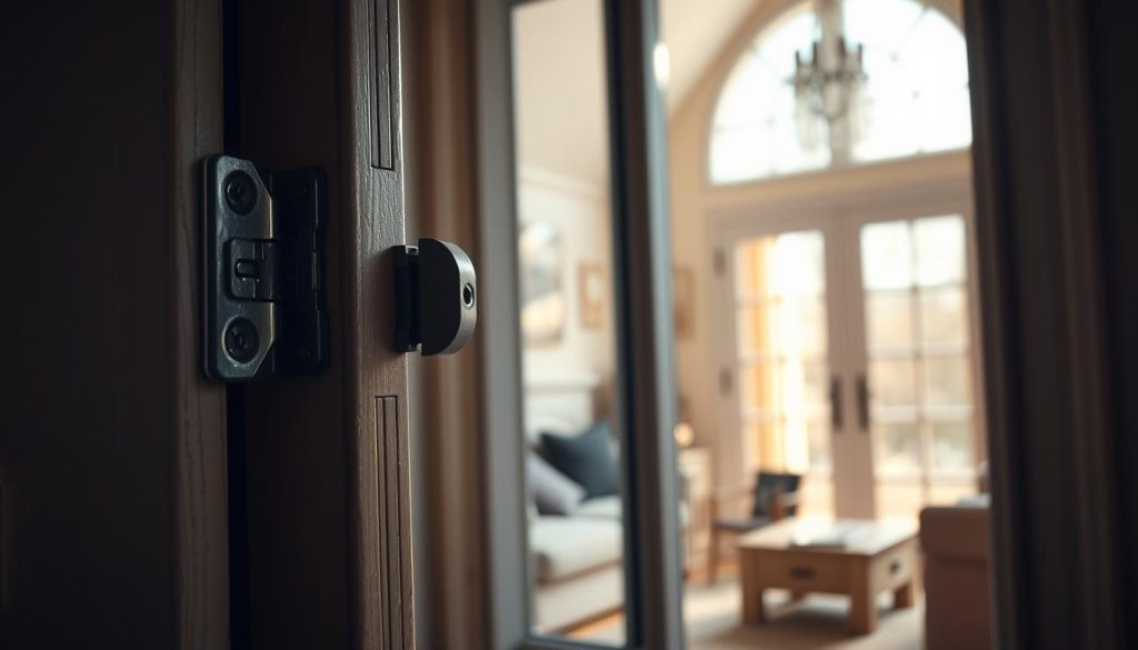 French doors mechanism