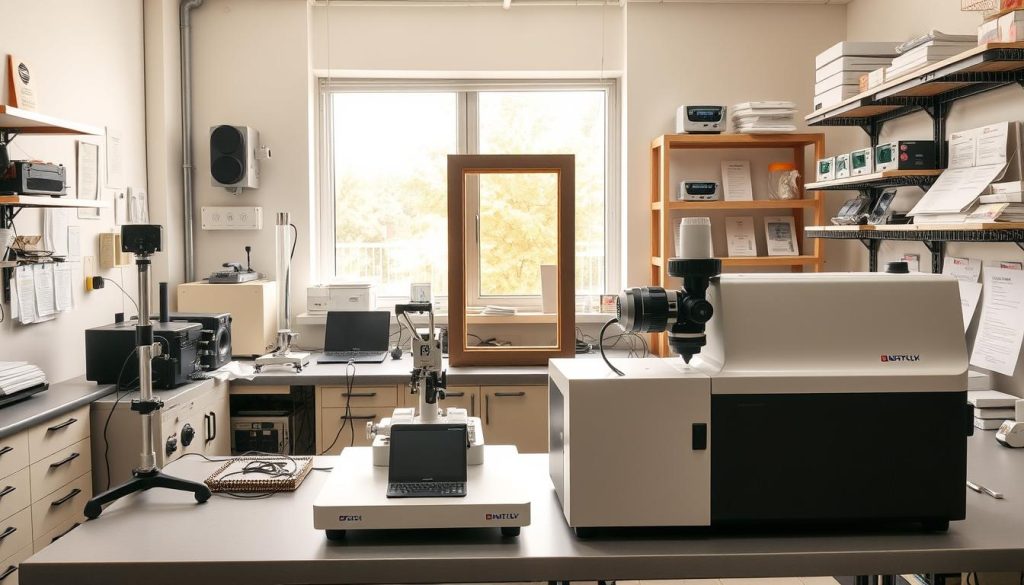 VLT measurement laboratory equipment