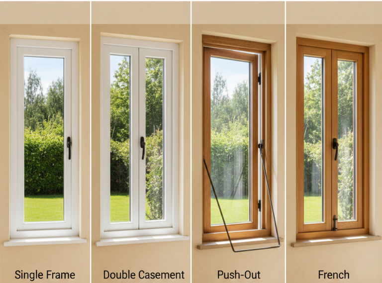 types of casement windows