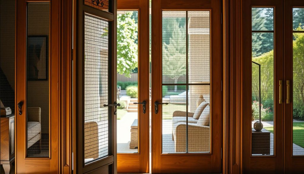 custom screen doors for french doors