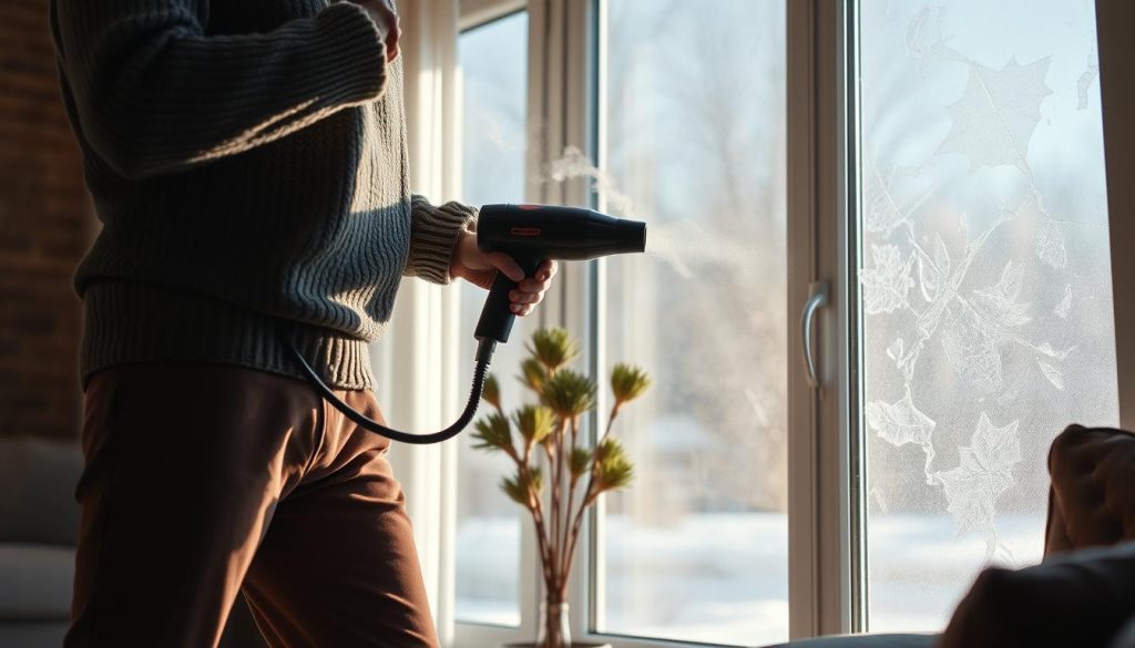 defrosting windows safely