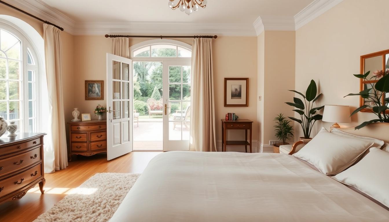french door bedroom ideas