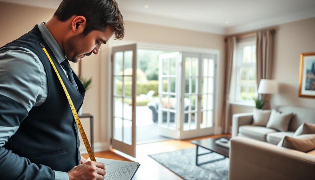 french door installation
