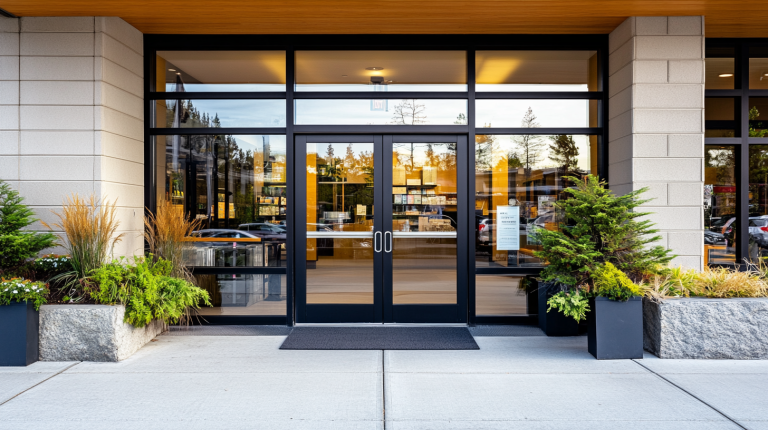 how do double doors work