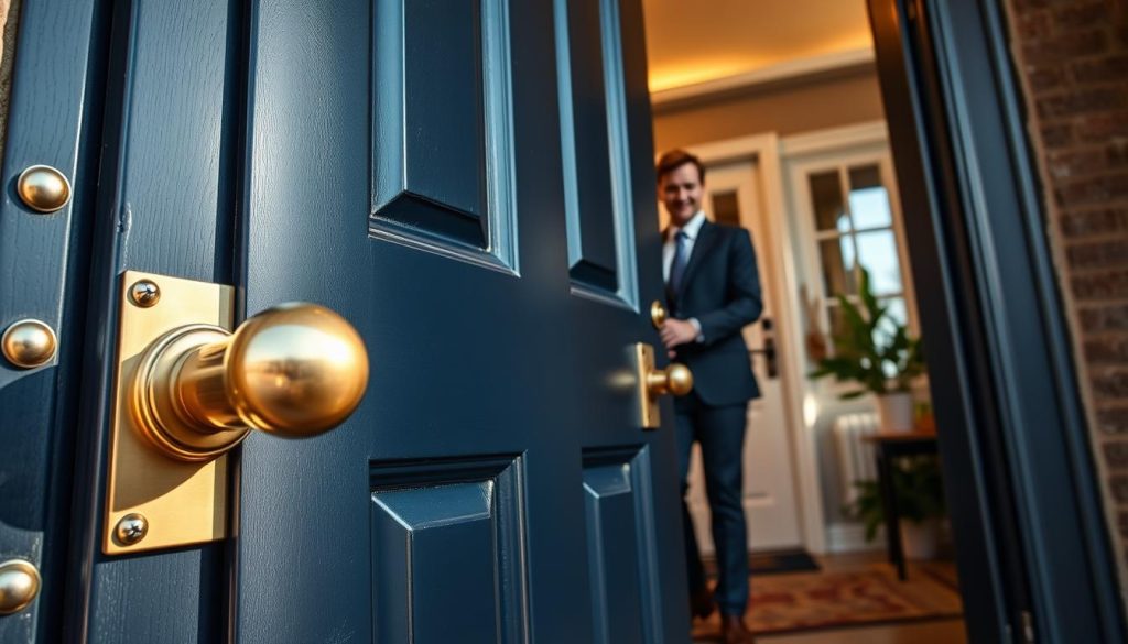 reinforcing front door