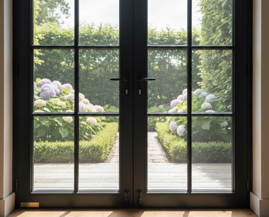 can french doors have screens