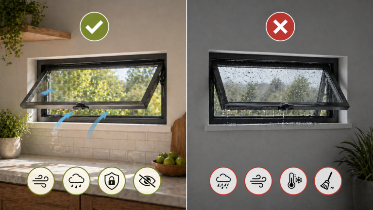 Hopper Window Advantages and Disadvantages