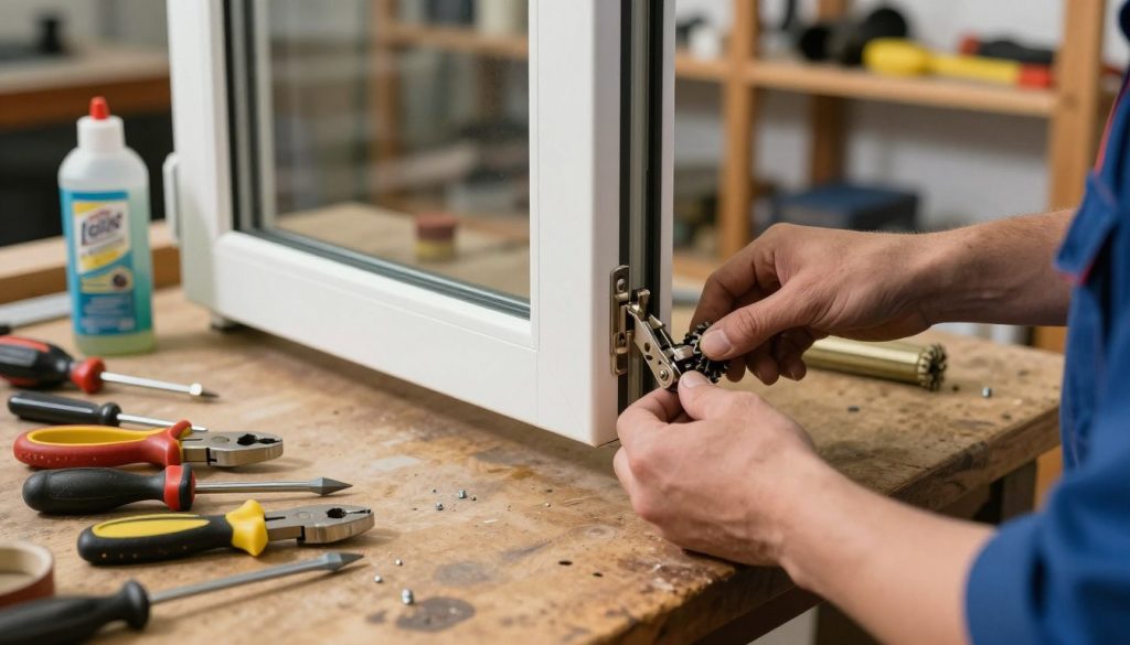 adjusting hinges and locking mechanisms