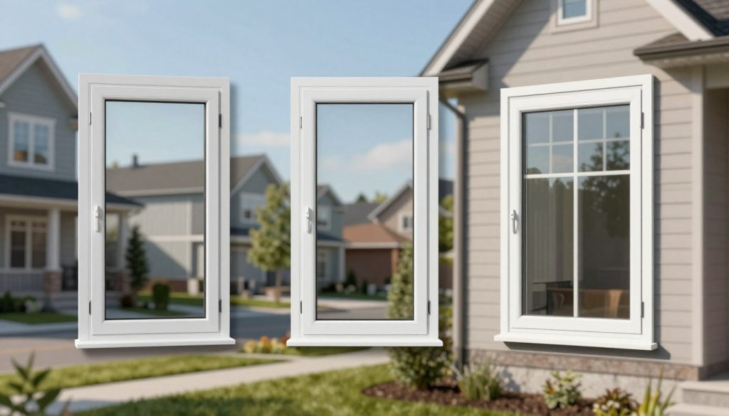 comparing window types design