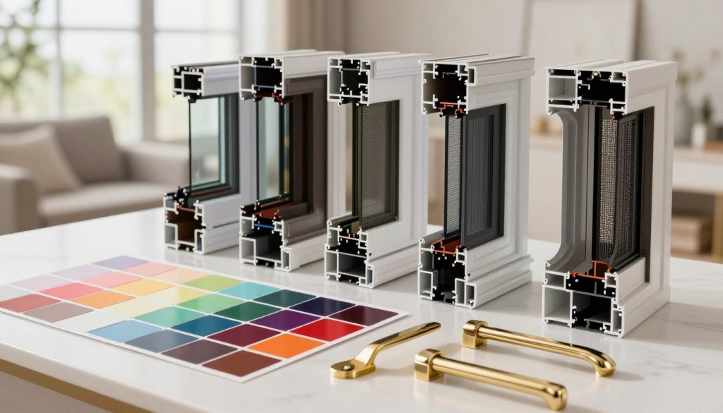 customisation options colours hardware grilles
