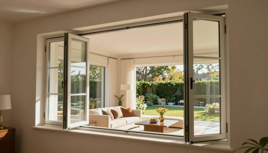 hopper window features