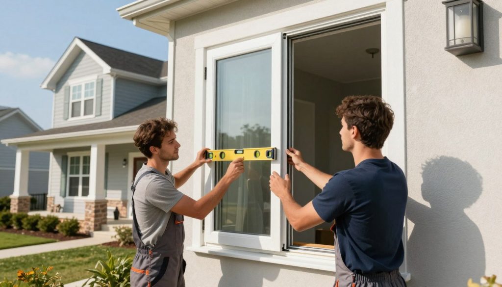 professional window installation