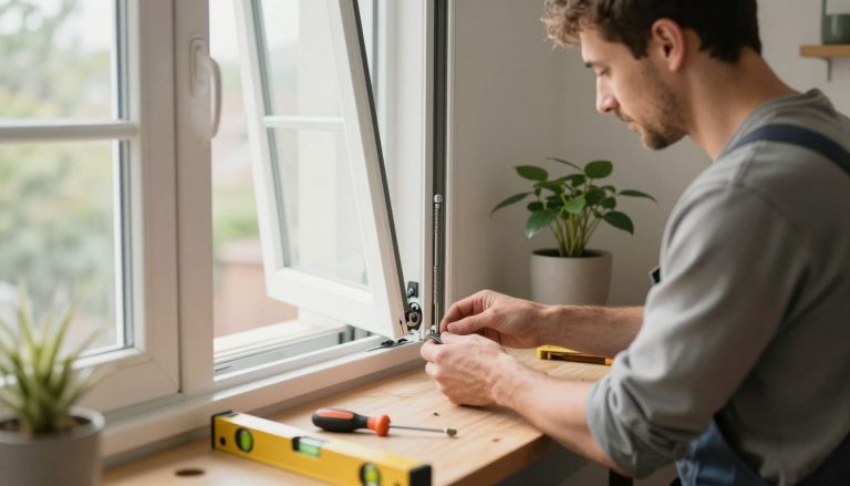 single hung window won't stay up