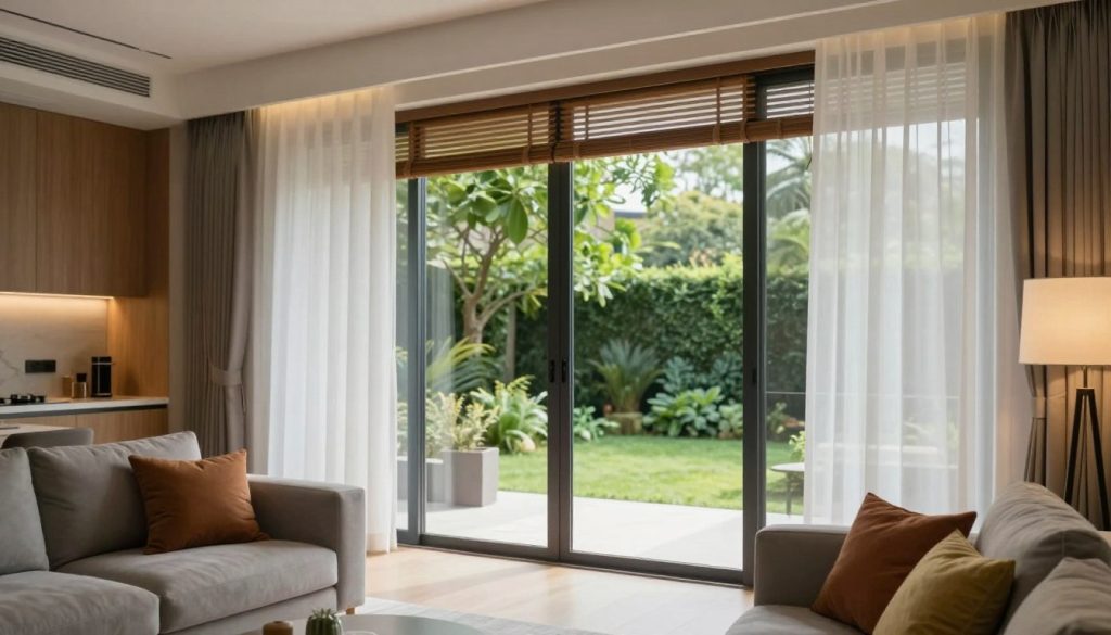sliding glass door covering ideas