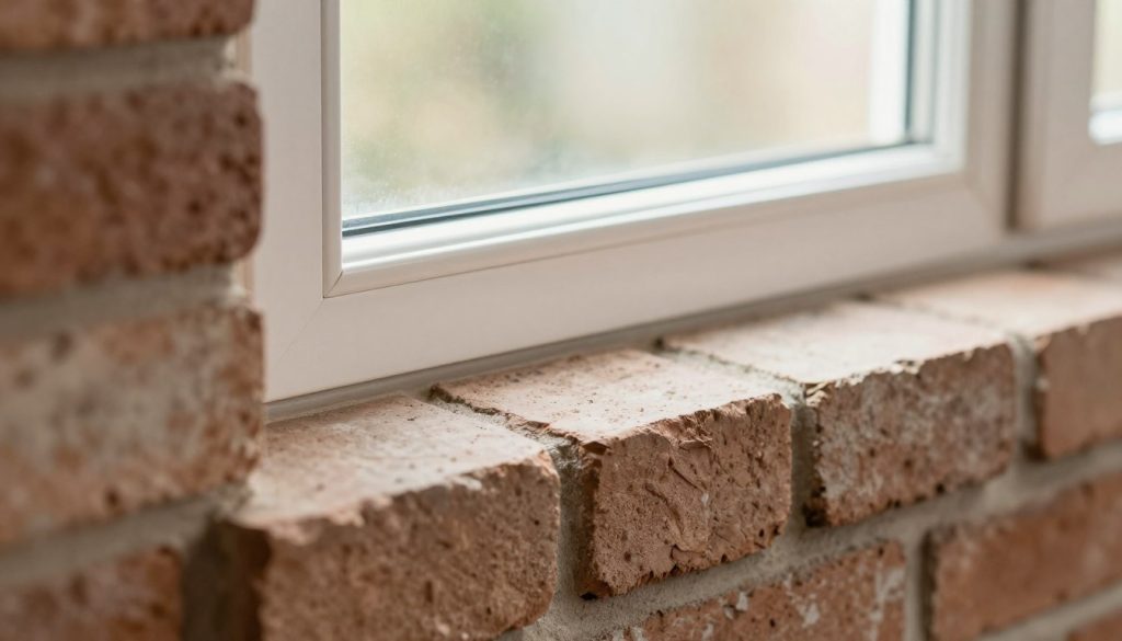window frame profile brickmould details