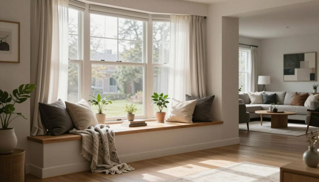 aesthetic enhancements interior integration bay window