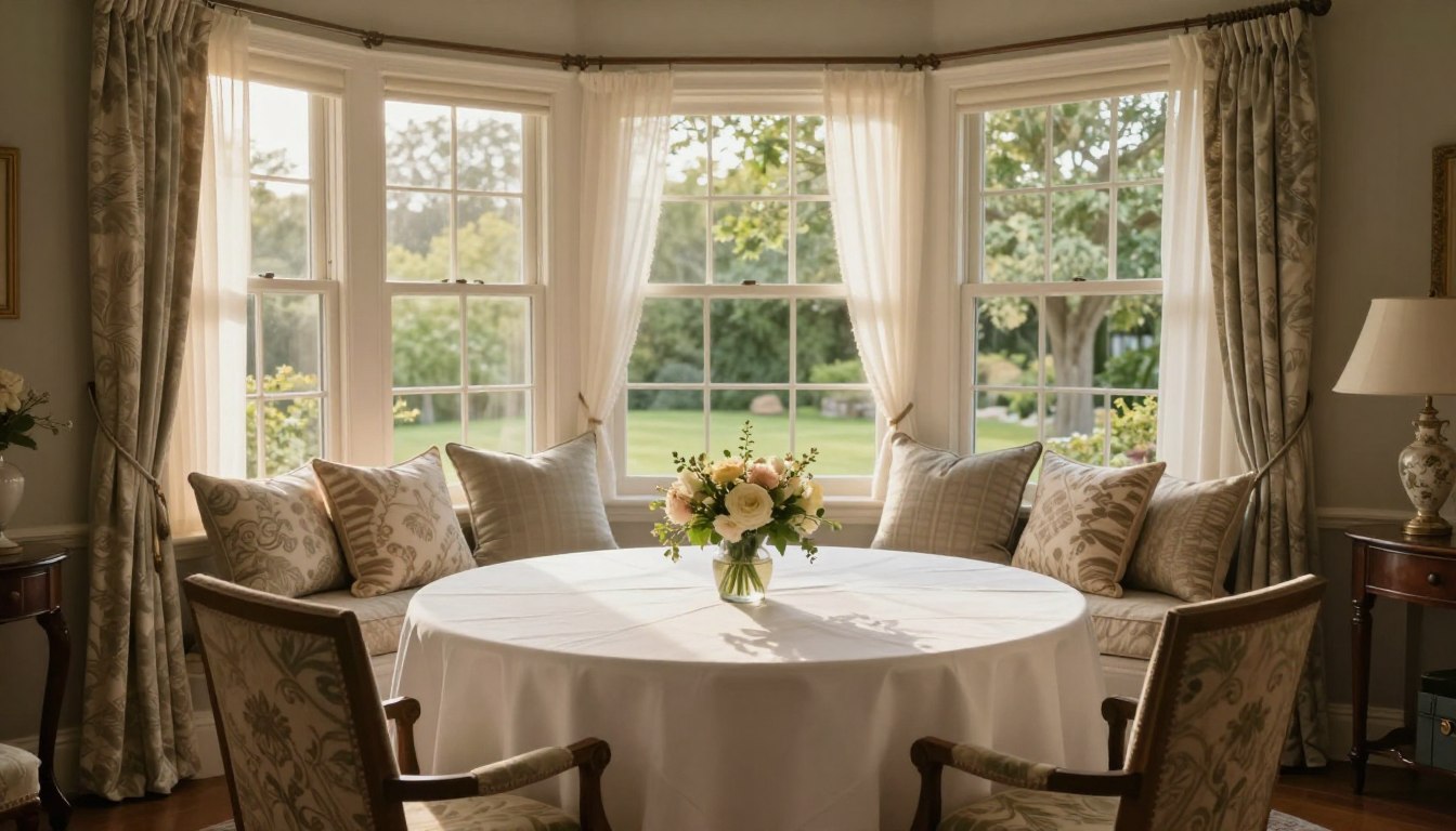 bay window dining room