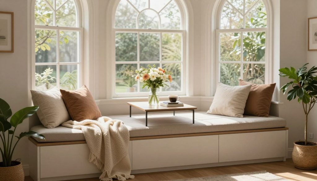 essential bay window furniture ideas