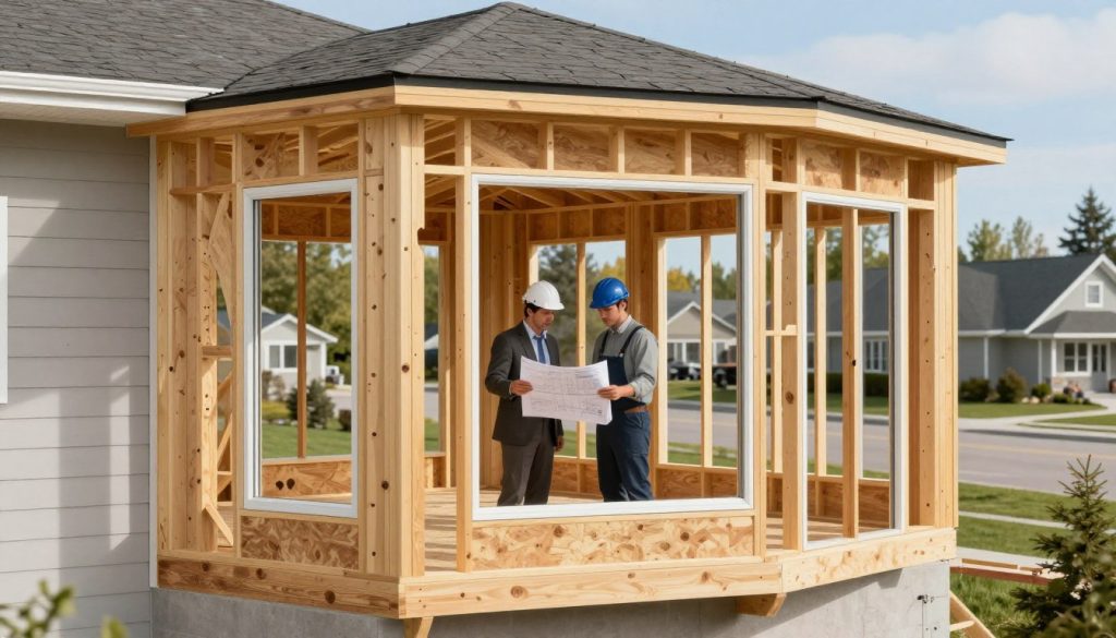 framing roofing structural considerations bay window