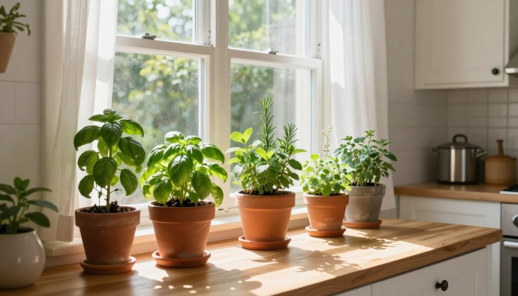 herb garden bay window