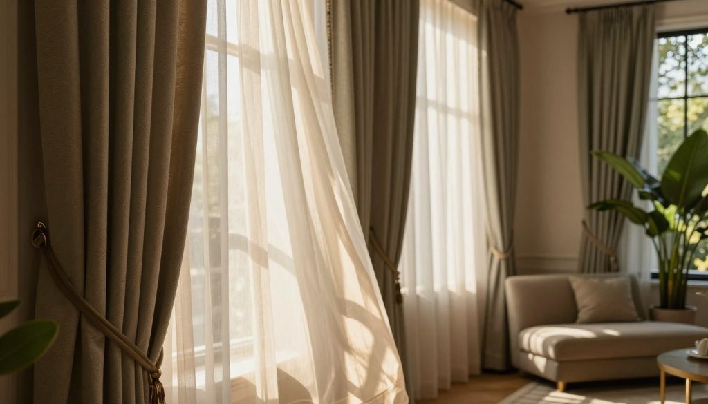 light and privacy window treatments