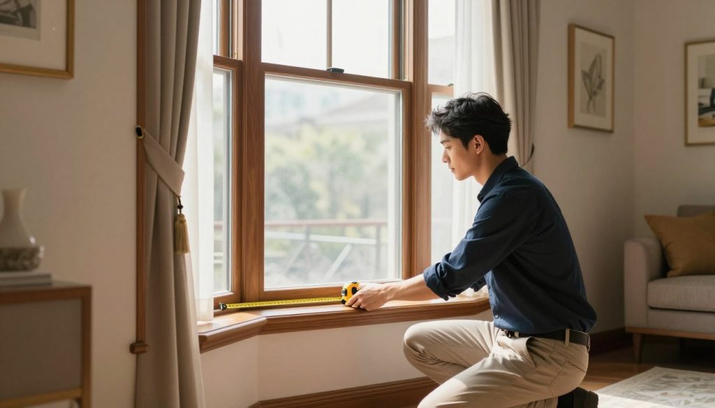 measuring bay window accurately