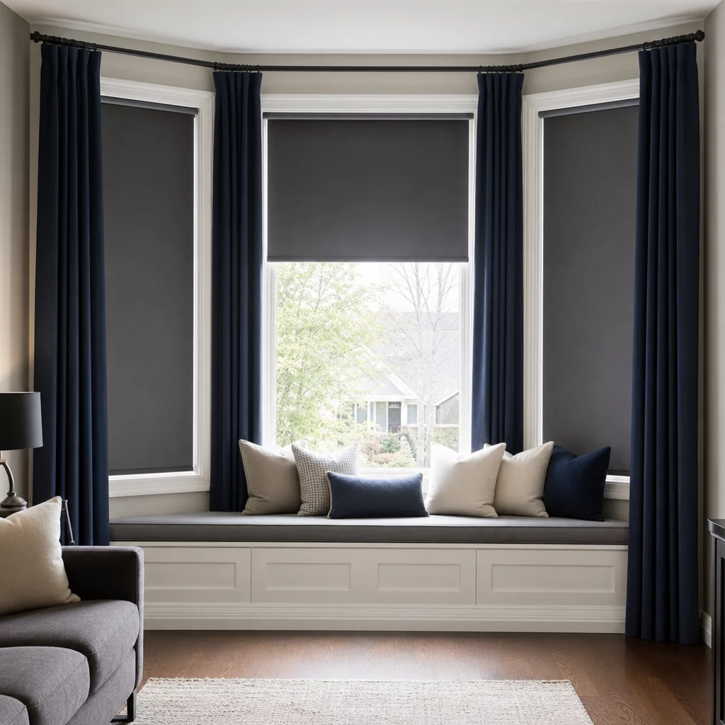 How to Blackout a Bay Window: Best Methods