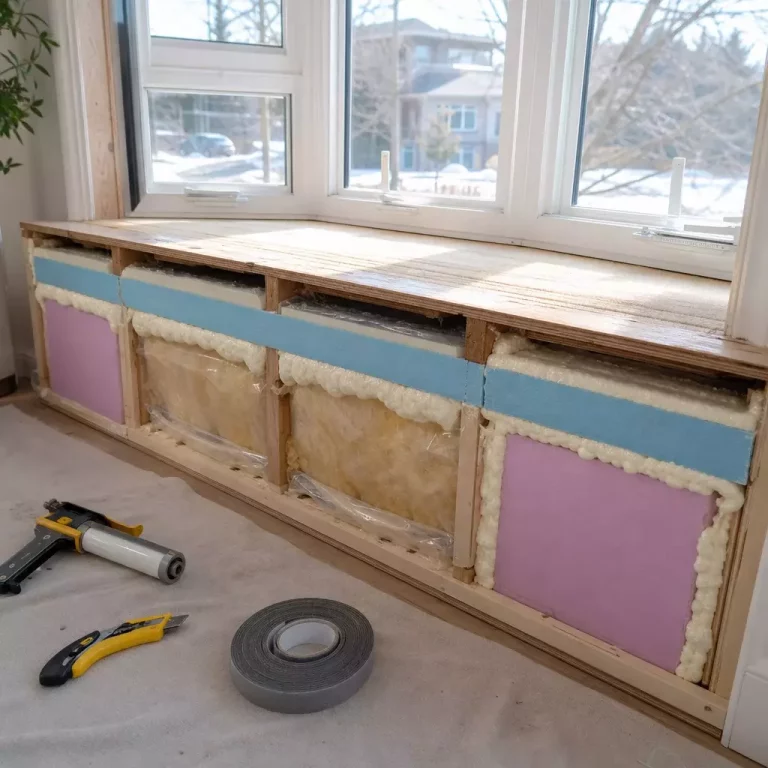 How to Insulate a Bay Window Sill Effectively
