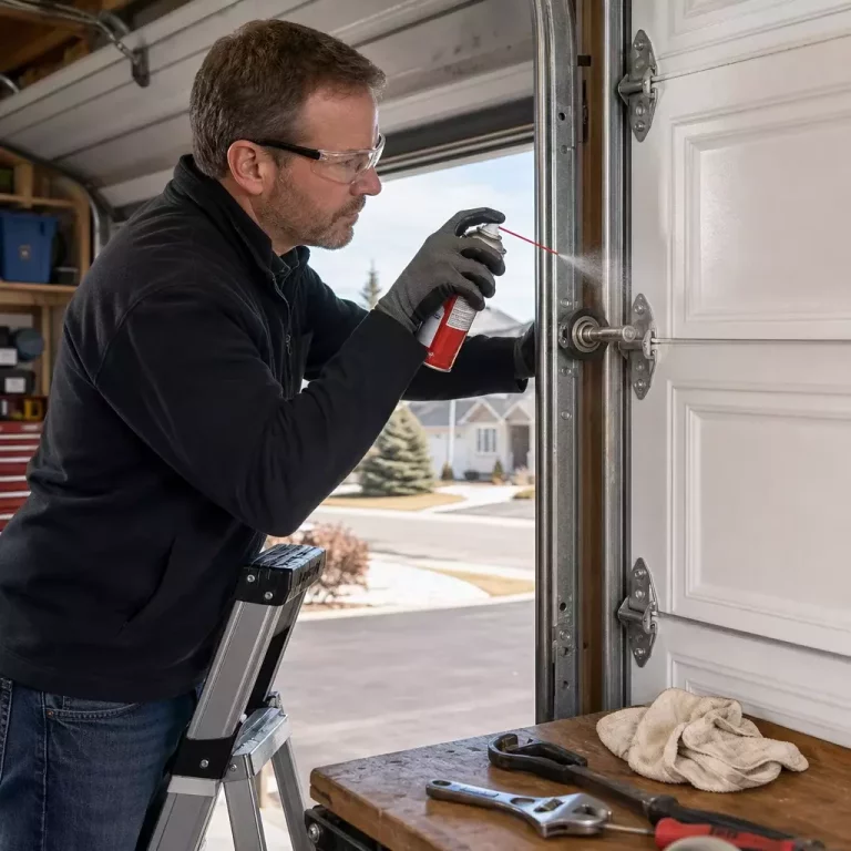 How to Lubricate a Garage Door the Right Way