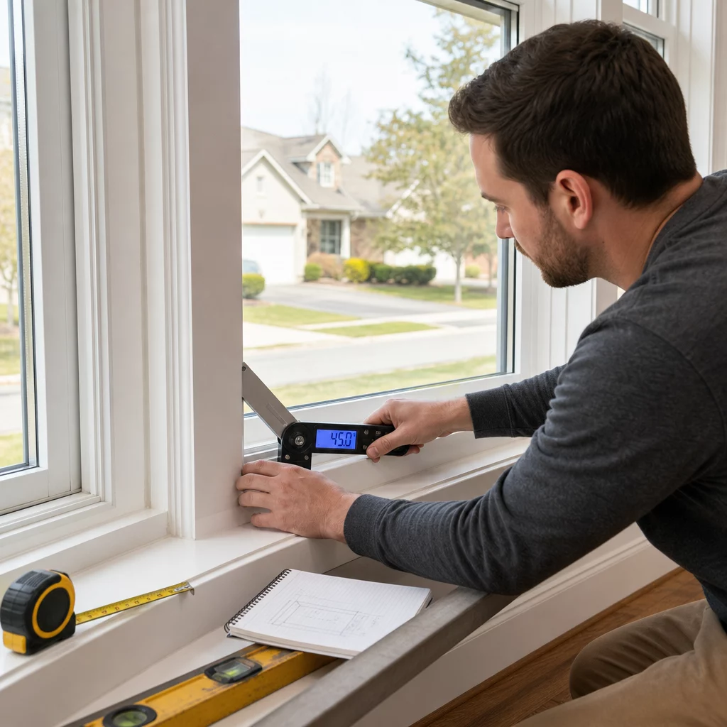 How to Measure Bay Window Angles Correctly
